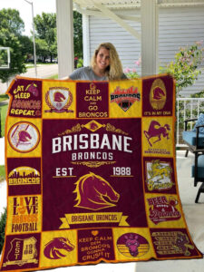 Brisbane Broncos Blanket Quilt N97 - Terrihanke