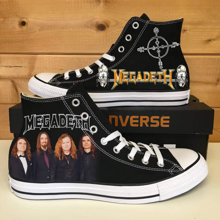 Megadeth High Top Shoes H99 - Terrihanke