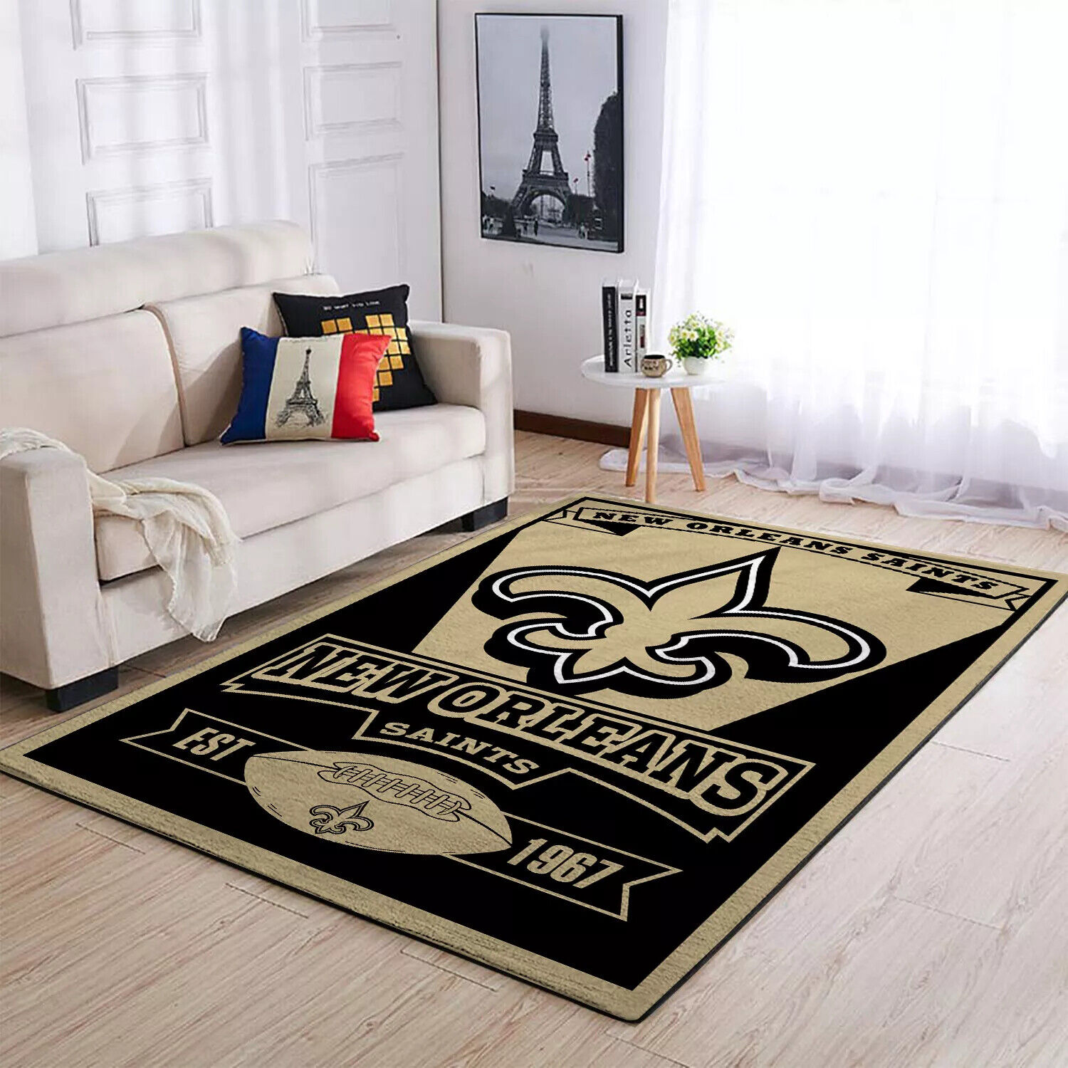 New Orleans Saints Area Rug H0 Terrihanke