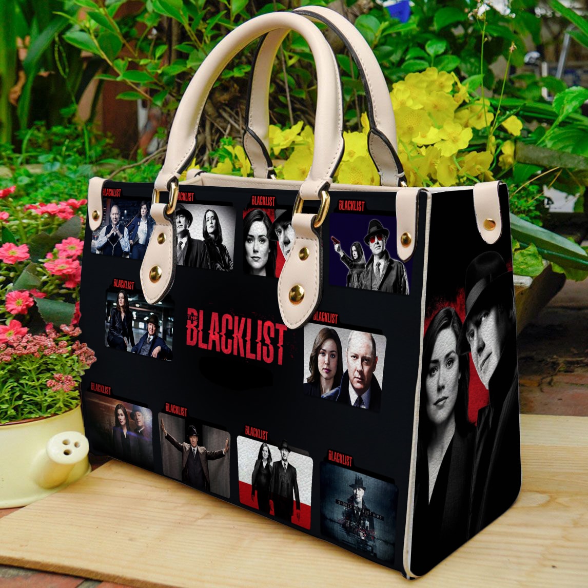 The Blacklist White Leather Bag N99 Terrihanke
